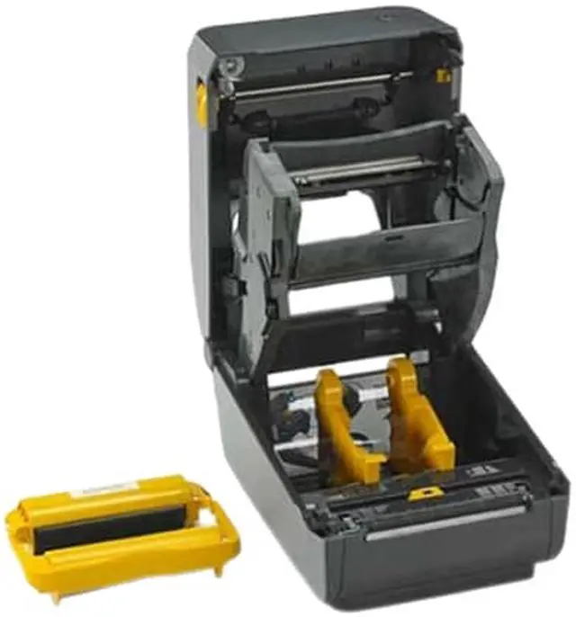 Alt view image 4 of 4 - Zebra ZD420 4” Thermal Transfer Desktop Label Printer, Cartridge, 300 dpi, USB, USB Host, Bluetooth LE, 802.11ac, Bluetooth 4.0, EZPL - ZD42043-C01W01EZ