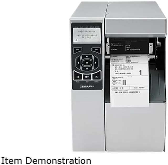 Alt view image 2 of 4 - Zebra ZT510 Thermal Transfer Label Printer, 4", 300 dpi, Serial, USB, Gigabit Ethernet, Bluetooth LE, Cutter, Mono, ZPL - ZT51043-T110000Z