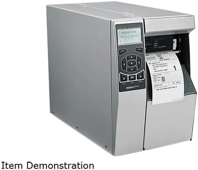 Alt view image 3 of 4 - Zebra ZT510 Thermal Transfer Label Printer, 4", 300 dpi, Serial, USB, Gigabit Ethernet, Bluetooth LE, Cutter, Mono, ZPL - ZT51043-T110000Z