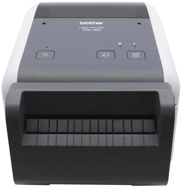 Main image of Brother TD-4420DNC Direct Thermal 4.3 Monochrome Desktop Label Printer - 203dpi - LAN - USB - Serial