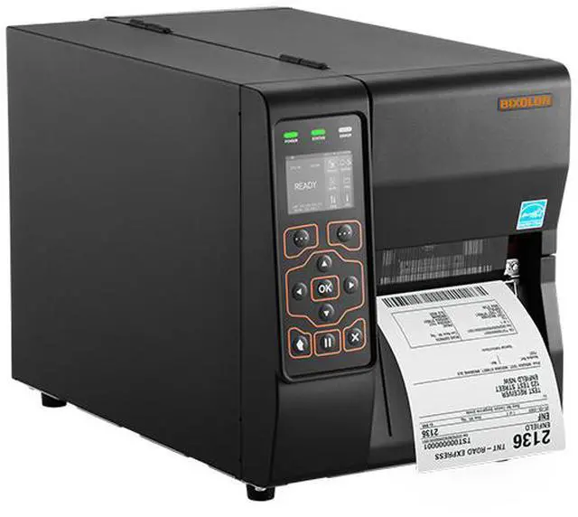 Alt view image 4 of 4 - Bixolon XT3-40 4-inch Thermal Transfer Industrial Label Printer - 8ips - 203dpi - WLAN - 2.4" LCD Display