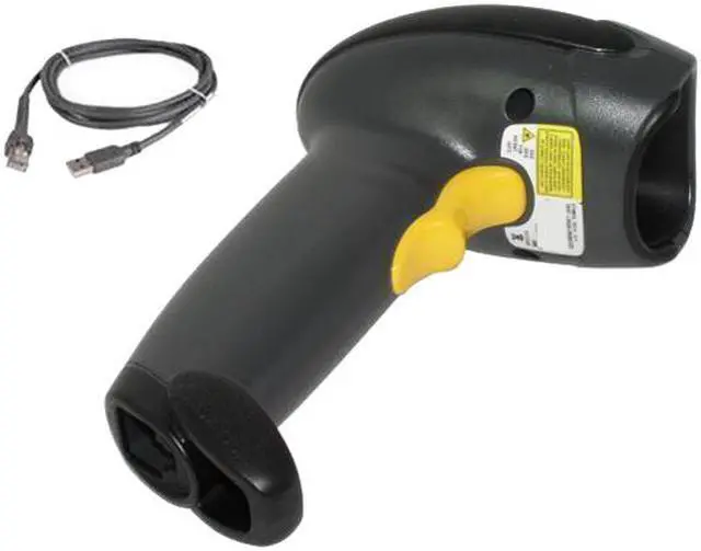 Alt view image 6 of 6 - Symbol Motorola LS4208 USB Wired Barcode Reader Scanner LS4208-SR Dark Gray Scanner LS4208-SR20007ZZR + USB Cable