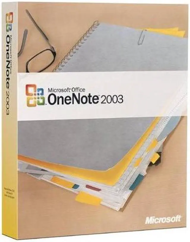 Main image of Microsoft OneNote 2003 SP2 3 Pack - OEM