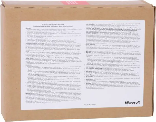 Main image of Microsoft Windows XP Tablet PC 2005 SP2B for System Builders - OEM