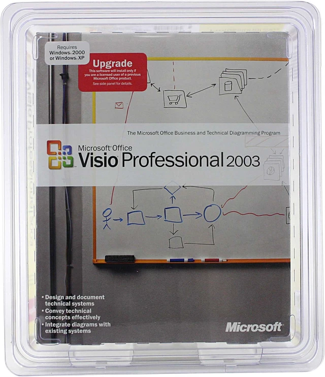 Microsoft Visio Professional 2003 Upgrade - Newegg.com