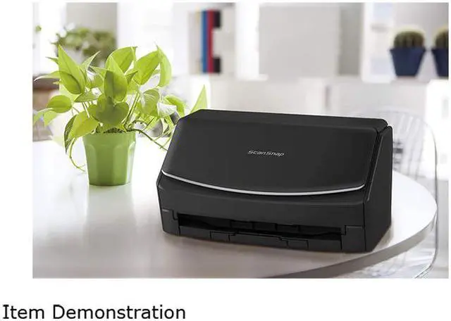 Alt view image 5 of 6 - Fujitsu ScanSnap iX1500 Touch Screen Scanner For PC and MAC Black (PA03770-B105)