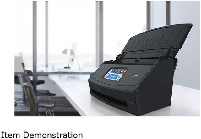 Alt view image 6 of 6 - Fujitsu ScanSnap iX1500 Touch Screen Scanner For PC and MAC Black (PA03770-B105)