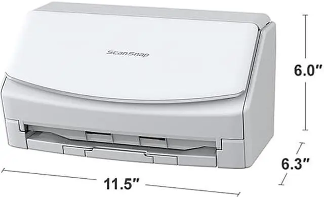 Alt view image 3 of 6 - Fujitsu ScanSnap iX1500 Deluxe with Adobe Acrobat DC Pro CG01000-299401, White