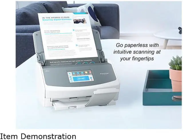 Alt view image 5 of 6 - Fujitsu ScanSnap iX1500 Deluxe with Adobe Acrobat DC Pro CG01000-299401, White
