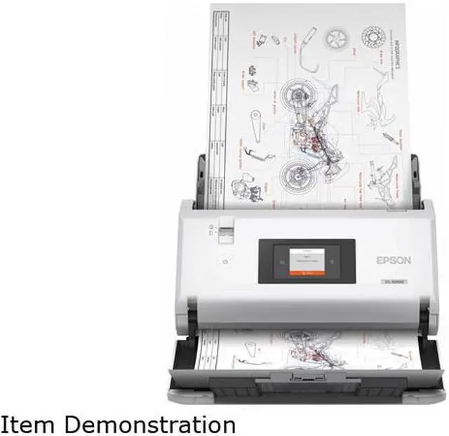 Alt view image 2 of 7 - Epson Ds-30000 Large Format Document Scanner