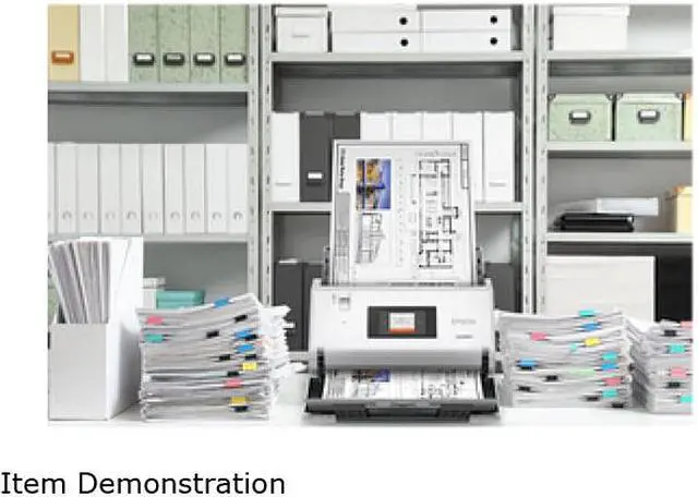 Alt view image 7 of 7 - Epson Ds-30000 Large Format Document Scanner