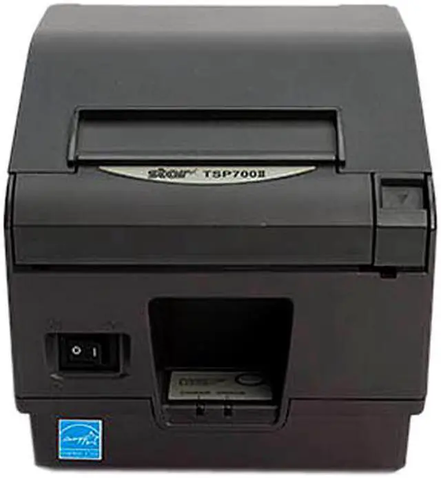 Alt view image 2 of 3 - Star Micronics 37966680 TSP700 Series Direct Thermal Label and Receipt Printer with CloudPRNT - Gray - TSP743IICLOUDPRNT-24L GRY
