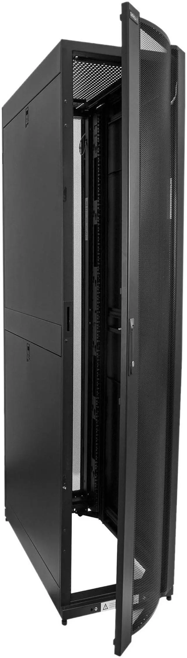 Alt view image 3 of 11 - StarTech.com RK4242BK24 Server Rack Cabinet - 42U Rack - 37 in Deep - Tool-less - Network Rack - Computer Rack - Networking Cabinet