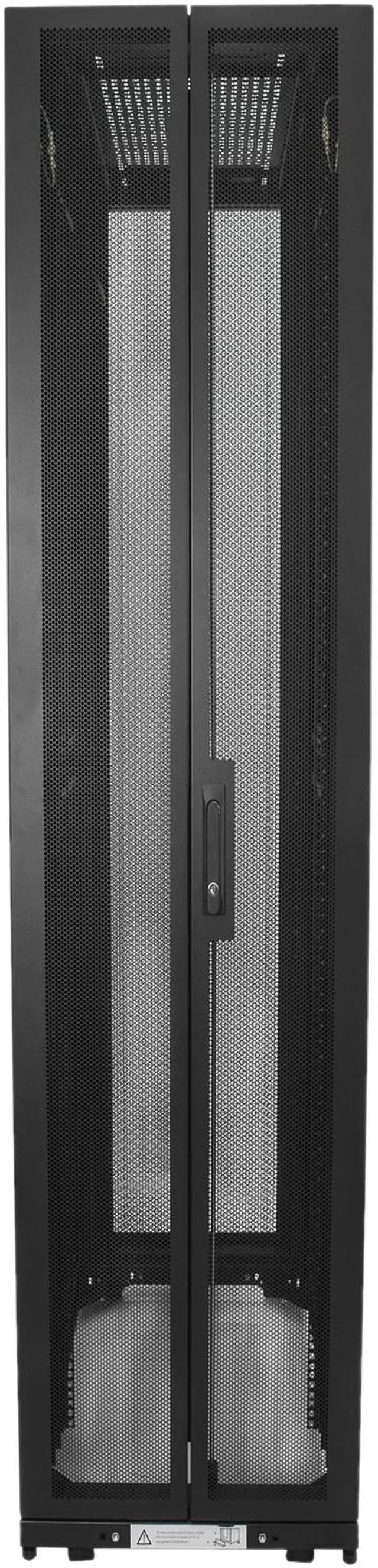 Alt view image 2 of 11 - StarTech.com RK4242BK24 Server Rack Cabinet - 42U Rack - 37 in Deep - Tool-less - Network Rack - Computer Rack - Networking Cabinet