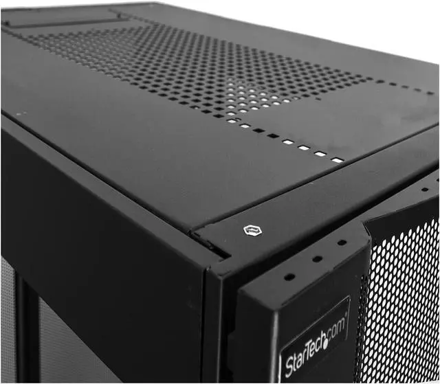 Alt view image 7 of 11 - StarTech.com RK4242BK24 Server Rack Cabinet - 42U Rack - 37 in Deep - Tool-less - Network Rack - Computer Rack - Networking Cabinet