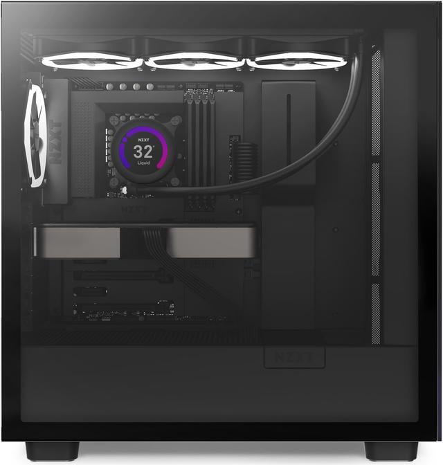 Alt view image 10 of 10 - NZXT Aer F140 RGB Black Twin Pack - 2x Fan & RGB Lighting Controller - High Performance Airflow Fans