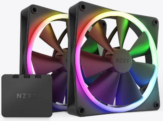 NZXT F140 RGB Fans - RF-R14DF-B1 - Advanced RGB Lighting