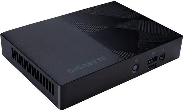 Alt view image 2 of 3 - GIGABYTE BRIX GB-BNIP-N100-BW Black Ultra PC Kit (barebone Mini PC) with 12th Gen Intel® Processor N100 - Memory and Storage Sold Separately