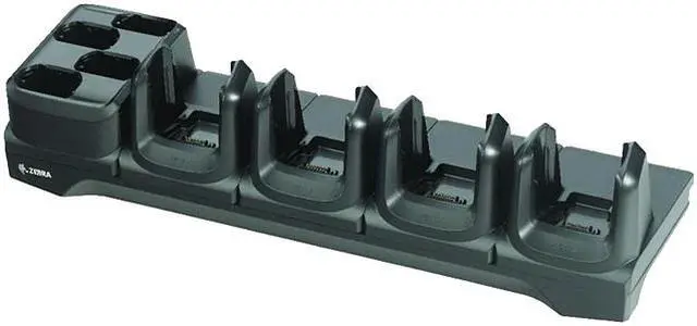 Main image of Zebra CRD-MC33-4SC4BC-01 4-Slot Charge Only Cradle with 4-Slot Spare Battery Charger for MC3300 Series