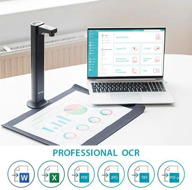 Alt view image 3 of 4 - IRIS IRISCan Desk 7 Business 24 bit CMOS 5696 x 4272 pixels (24MP) Camera All-in-One Scanner