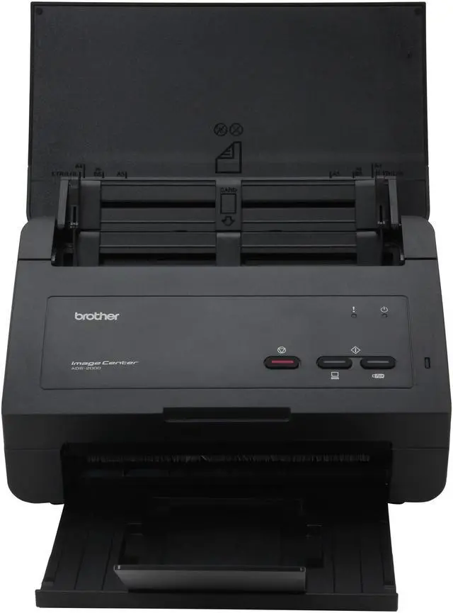 Alt view image 3 of 7 - Brother ImageCenter ADS-2000 1200 x 1200 dpi Duplex High Speed Desktop Document Scanner
