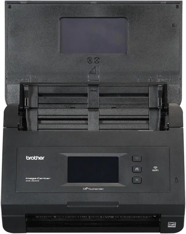 Alt view image 4 of 9 - Brother ImageCenter ADS-2500W Dual CIS 600 x 600 dpi Duplex High-Speed Network Desktop Scanner