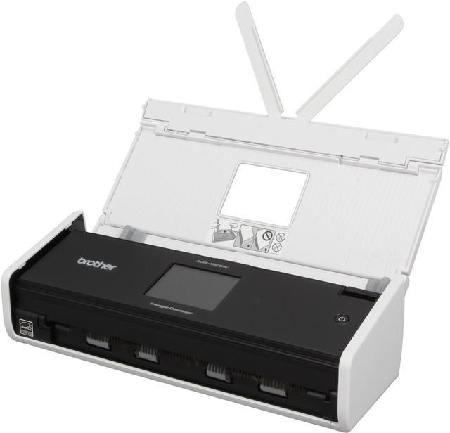 Brother Image Center ADS-1500W Document & high quality Card Scanner w/Power Supply & USB Wifi