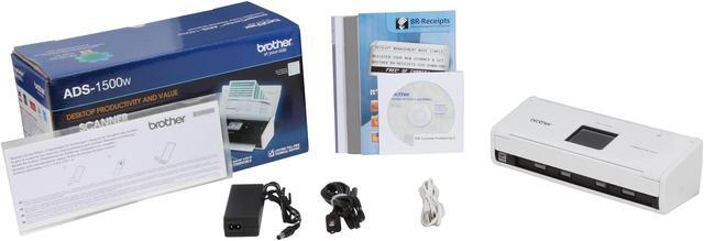 Alt view image 9 of 8 - Brother ImageCenter ADS-1500W Duplex 1200 DPI x 1200 DPI Wireless/USB Color Document Scanner