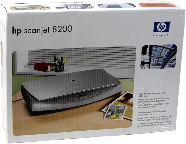 Alt view image 7 of 7 - HP Scanjet 8200 4800 x 4800dpi 48bit USB Interface Flatbed Scanner