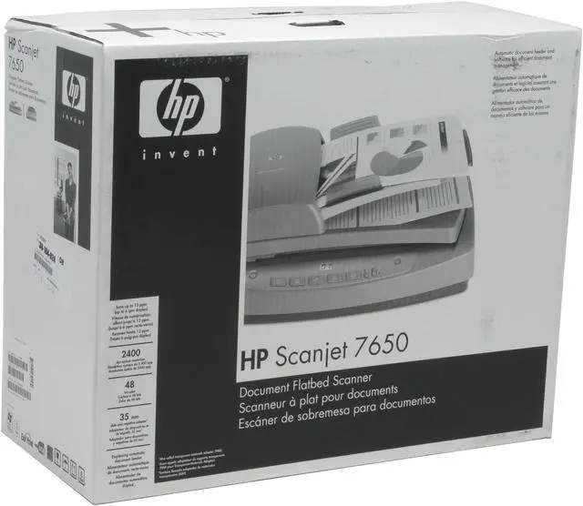 Alt view image 10 of 10 - HP Scanjet 7650 L1940AB1H 48 bit CCD Scanner