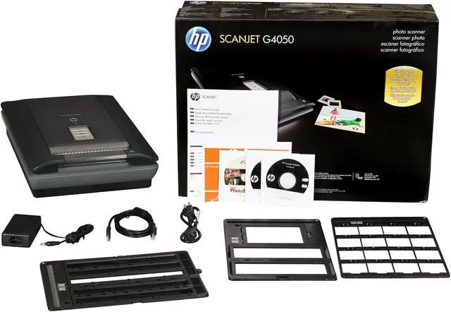 Alt view image 9 of 9 - HP Scanjet G4050 (L1957A#B1H) Up to 4800 x 9600 dpi USB Flatbed Scanner