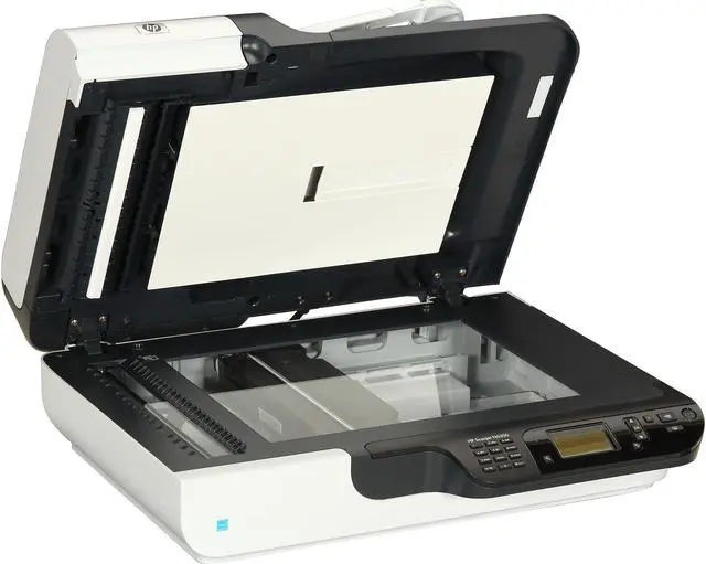 Alt view image 6 of 7 - Hp Scanjet N6350 (L2703A#BGJ) up to 2400 x 2400 dpi USB Document Flatbed Scanner