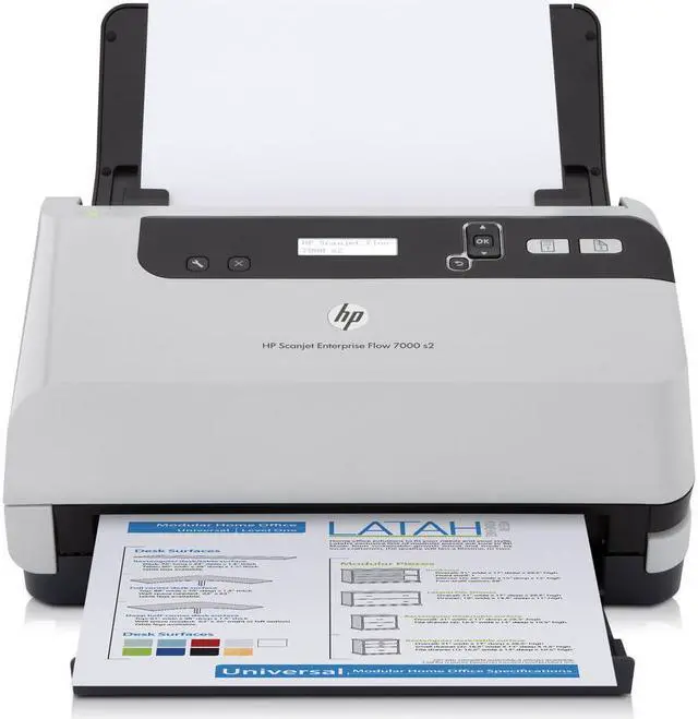 Alt view image 2 of 5 - HP Scanjet Enterprise Flow 7000 s2 Sheet-Feed Scanner L2730-69005