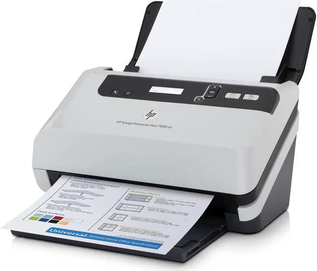 Alt view image 3 of 5 - HP Scanjet Enterprise Flow 7000 s2 Sheet-Feed Scanner L2730-69005