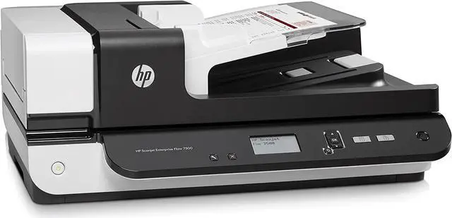 Alt view image 3 of 6 - HP ScanJet Enterprise Flow 7500 Flatbed Scanner