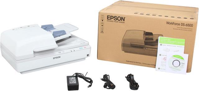 Alt view image 8 of 8 - EPSON WorkForce DS-6500 48 bit CCD Flatbed 1200 dpi
ADF 600 dpi Duplex Document Scanner