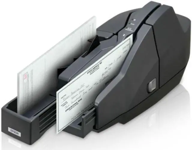 Main image of Epson TM-S1000 Desktop Check Scanner, CD, 30 dpm, Without Ranger, USB, Dark Gray - A41A266111