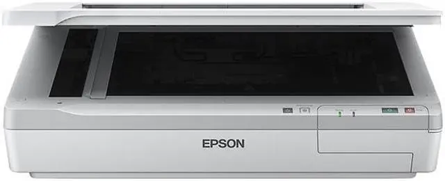 Alt view image 3 of 6 - EPSON WorkForce DS-50000 (B11B204121) Input: 16 bit / pixel / color
Output: 8 bit / pixel / color CCD 600 x 600 dpi Photo Document Scanner