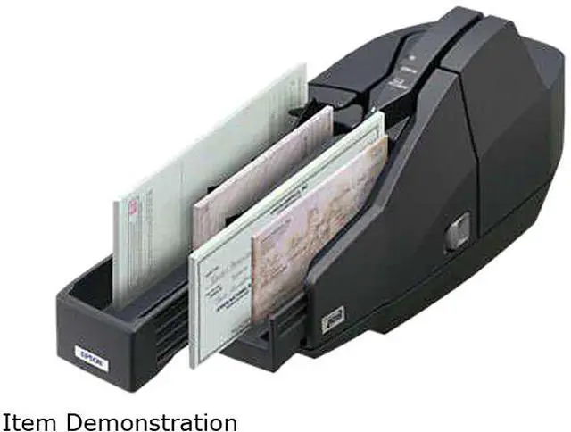 Main image of Epson TM-S1000 Desktop Check Scanner, CD, 60 dpm, Without Ranger, USB, Dark Gray - A41A266011
