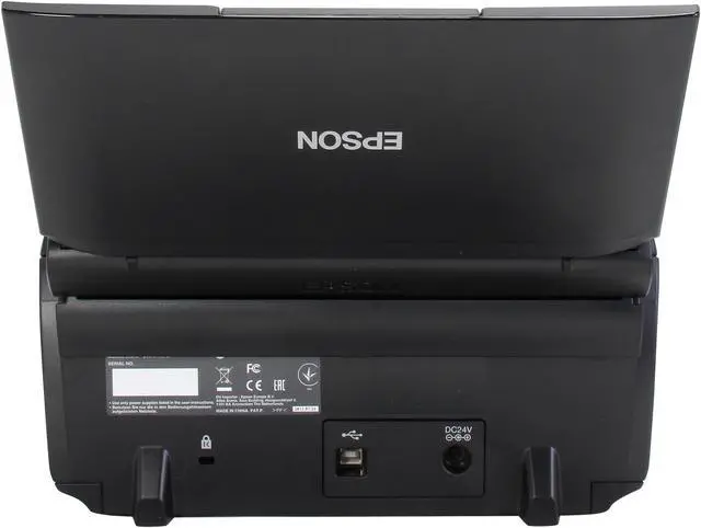Alt view image 4 of 9 - EPSON WorkForce DS-510 ( B11B209201 ) 48-bit internal/24-bit external (Color) 16-bit internal/8-bit external (Grayscale) CIS 600 x 600 dpi Sheet-fed, one pass duplex color scanner Document Scanner