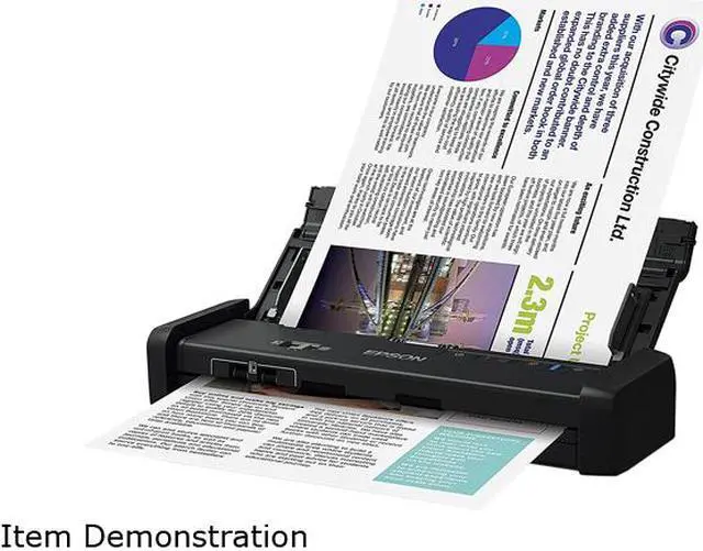 Main image of Epson DS-320 Portable Duplex Document Scanner with ADF