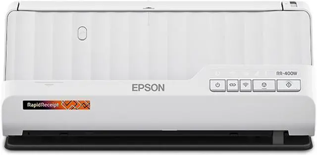 Alt view image 2 of 3 - Epson RapidReceipt RR-400W Wireless Compact Desktop Receipt and Document Scanner