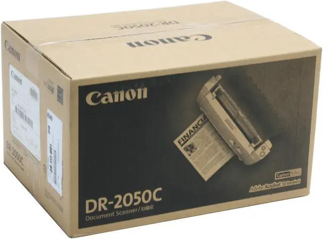 Alt view image 14 of 14 - Canon DR-2050C 0433B002 24 bit CMOS 600 x 600 dpi Duplex Scanner