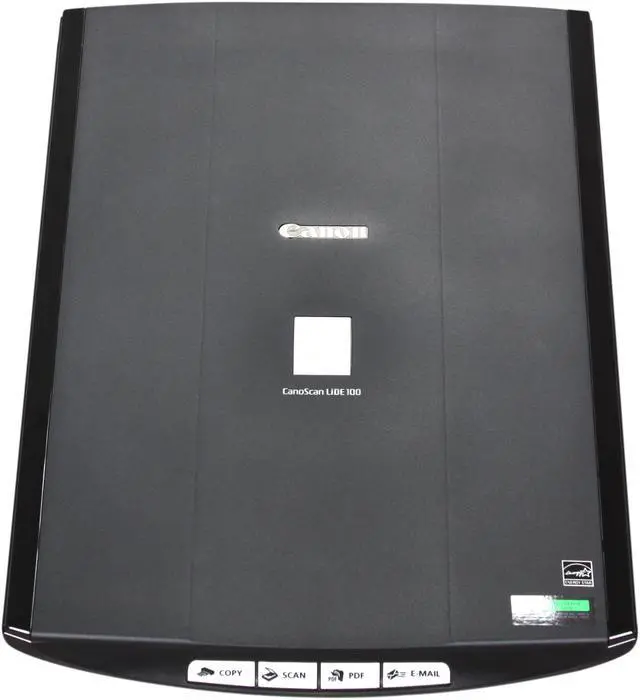 Alt view image 4 of 5 - Canon CanoScan LiDE 100 2923B002 2400 x 4800dpi 48bit USB 2.0 Hi-Speed Interface Flatbed Scanner