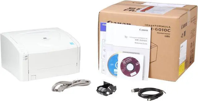Alt view image 7 of 7 - Canon imageFORMULA DR-6010C (3801B002) Duplex up to 600 dpi USB color document scanner