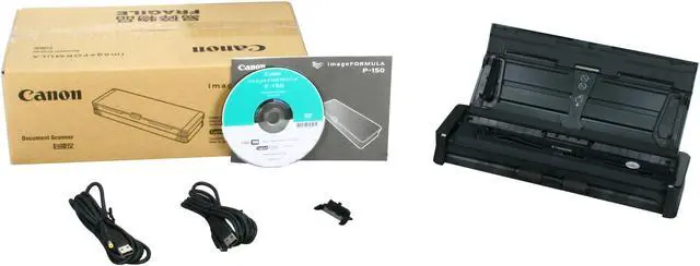 Alt view image 6 of 6 - Canon imageFORMULA P-150 Scan-tini Personal mobile Document Scanner