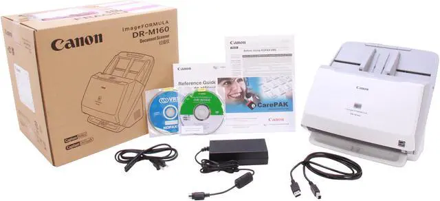 Alt view image 7 of 7 - Canon imageFORMULA DR-M160 Office Document Scanner