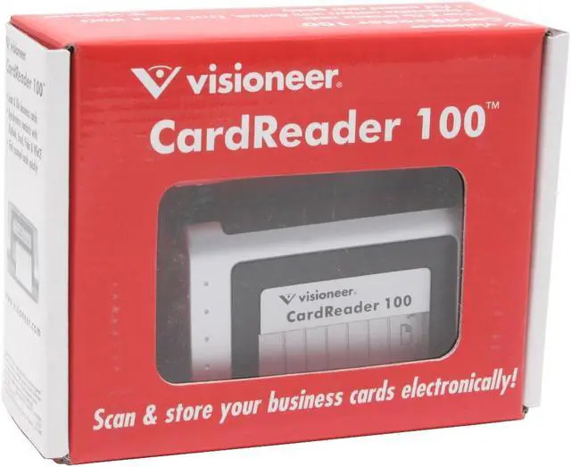 Alt view image 5 of 5 - Visioneer CardReader 100 Business Cards Scanner