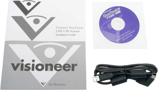 Alt view image 6 of 7 - Visioneer OneTouch 7300 1200 x 1200dpi 48bit USB Interface Flatbed Scanner