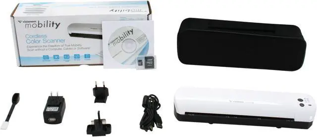 Alt view image 6 of 6 - Visioneer Mobility Air (MOBILE-SCAN/M) Single Pass Document Scanner